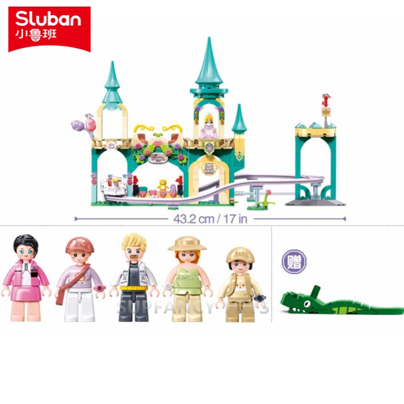 Kids Education Park - Sluban 448Pcs Dream Princess World Amusement