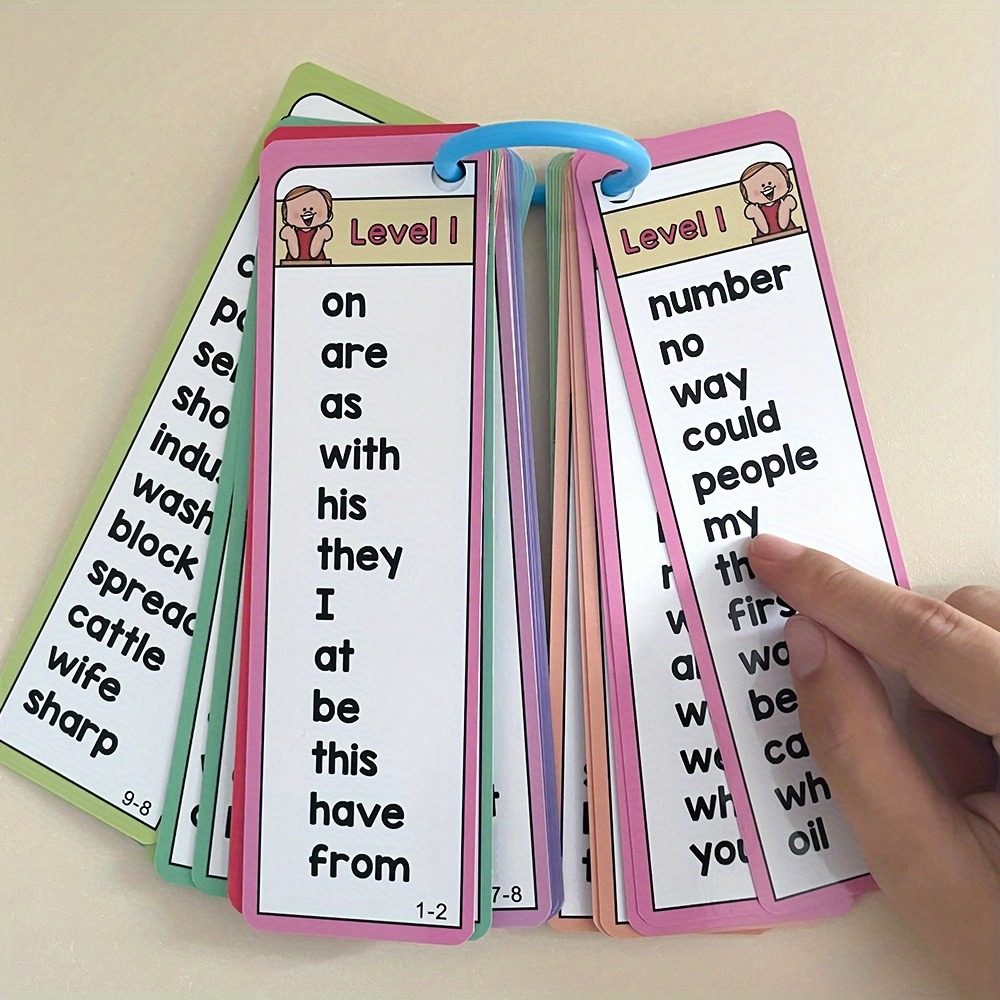 Kids Education Level - Fun Learning Activity with Double-Sided Cards