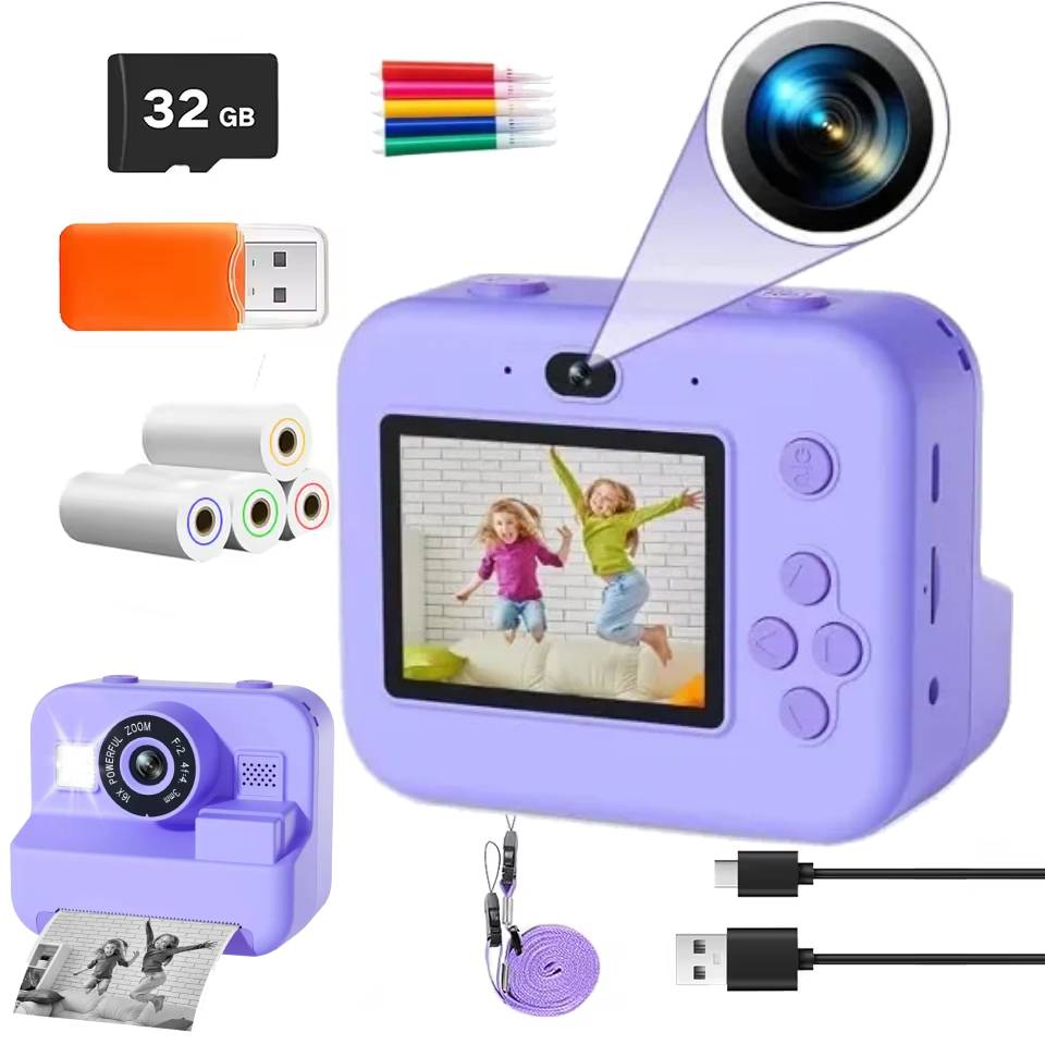Kids Educational Videos - 1080P Children Mini Digital Video Camera