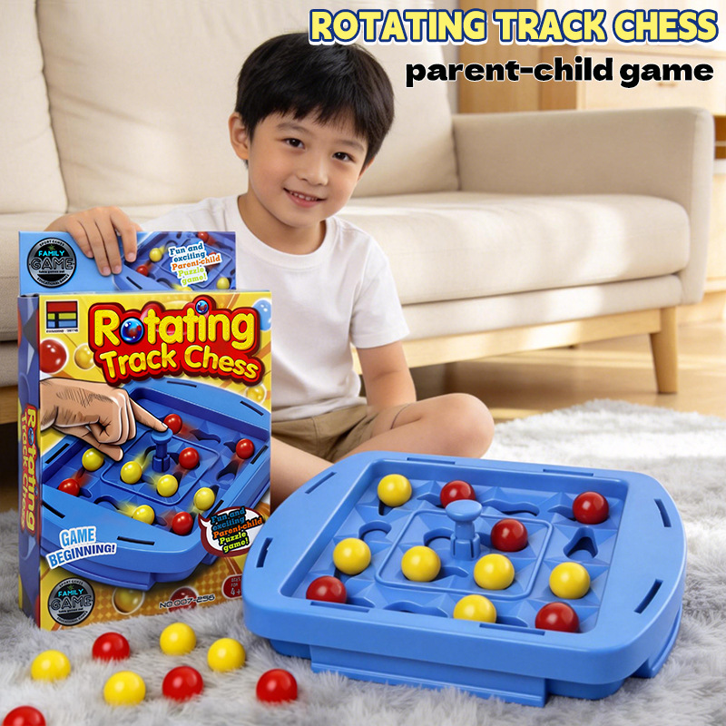 Kids Education Degree - 1 Set Rotating Track Board Game