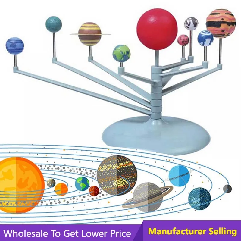 Kids Education System - Solar System Model DIY Assembly Planets