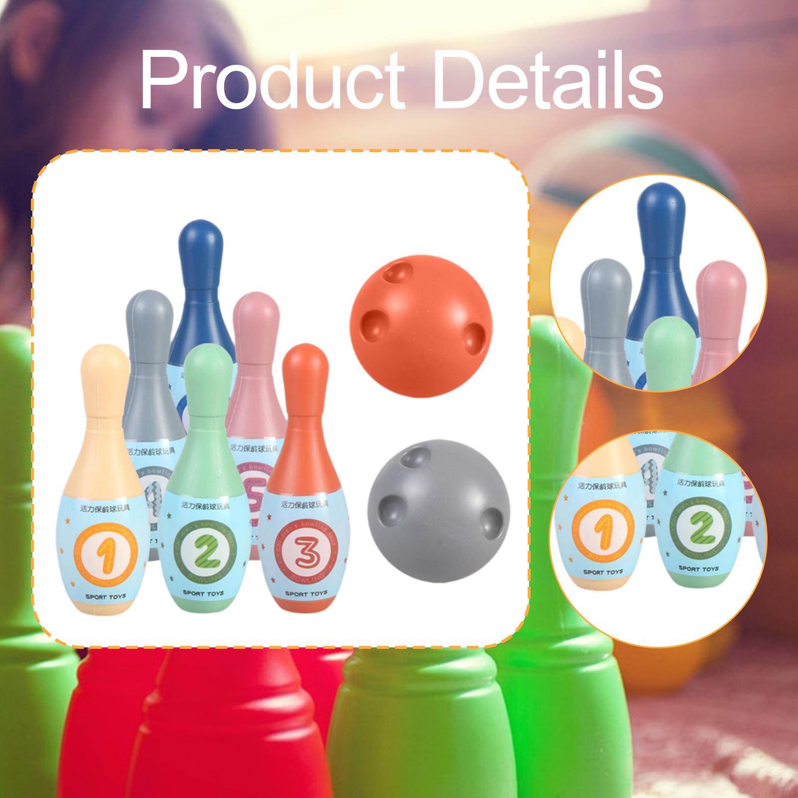 Kids Education Park - Kids Bowling Set, Educational Outdoor Sports