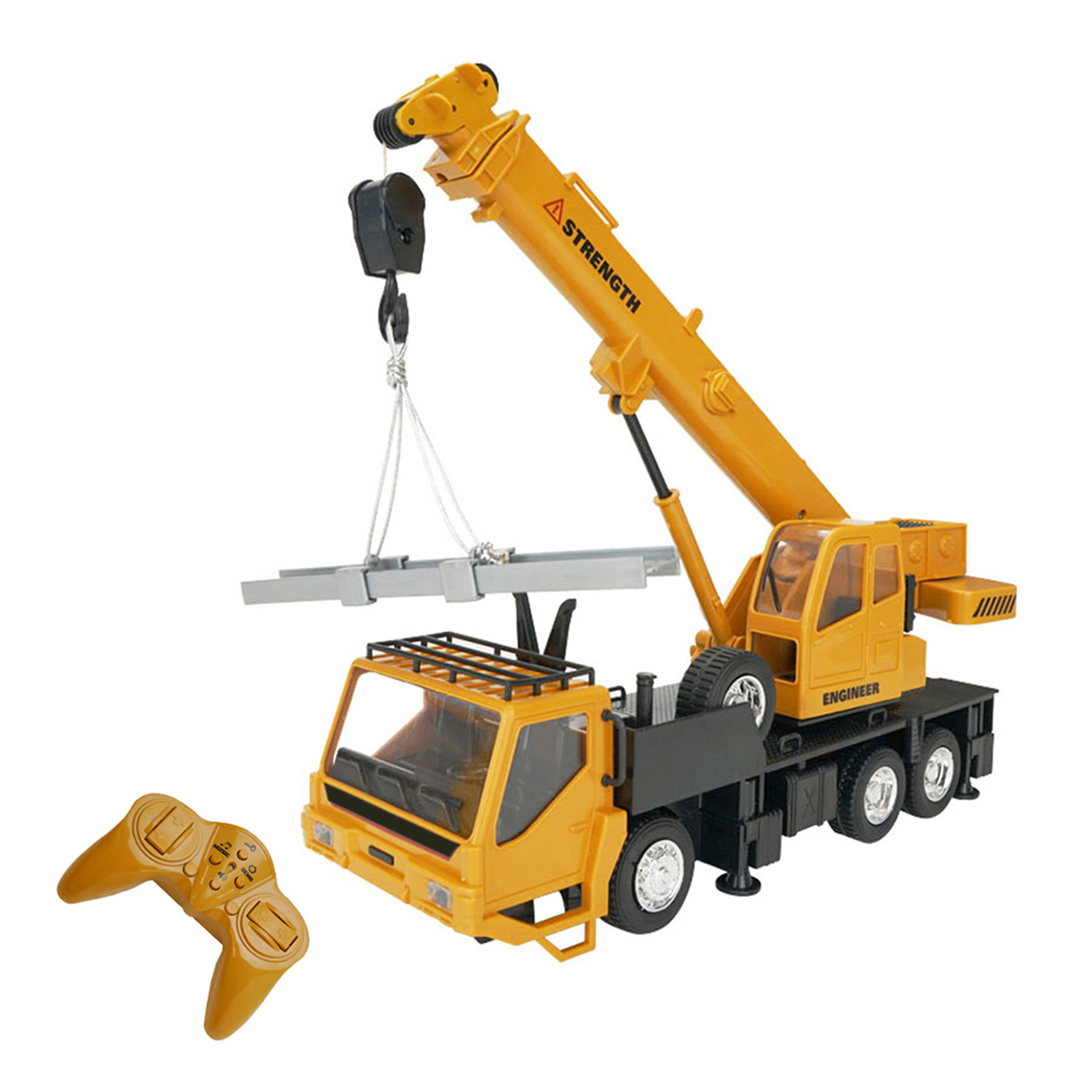 Kids Education Degree - Engineering Vehicle 2.4g Remote Control Orange