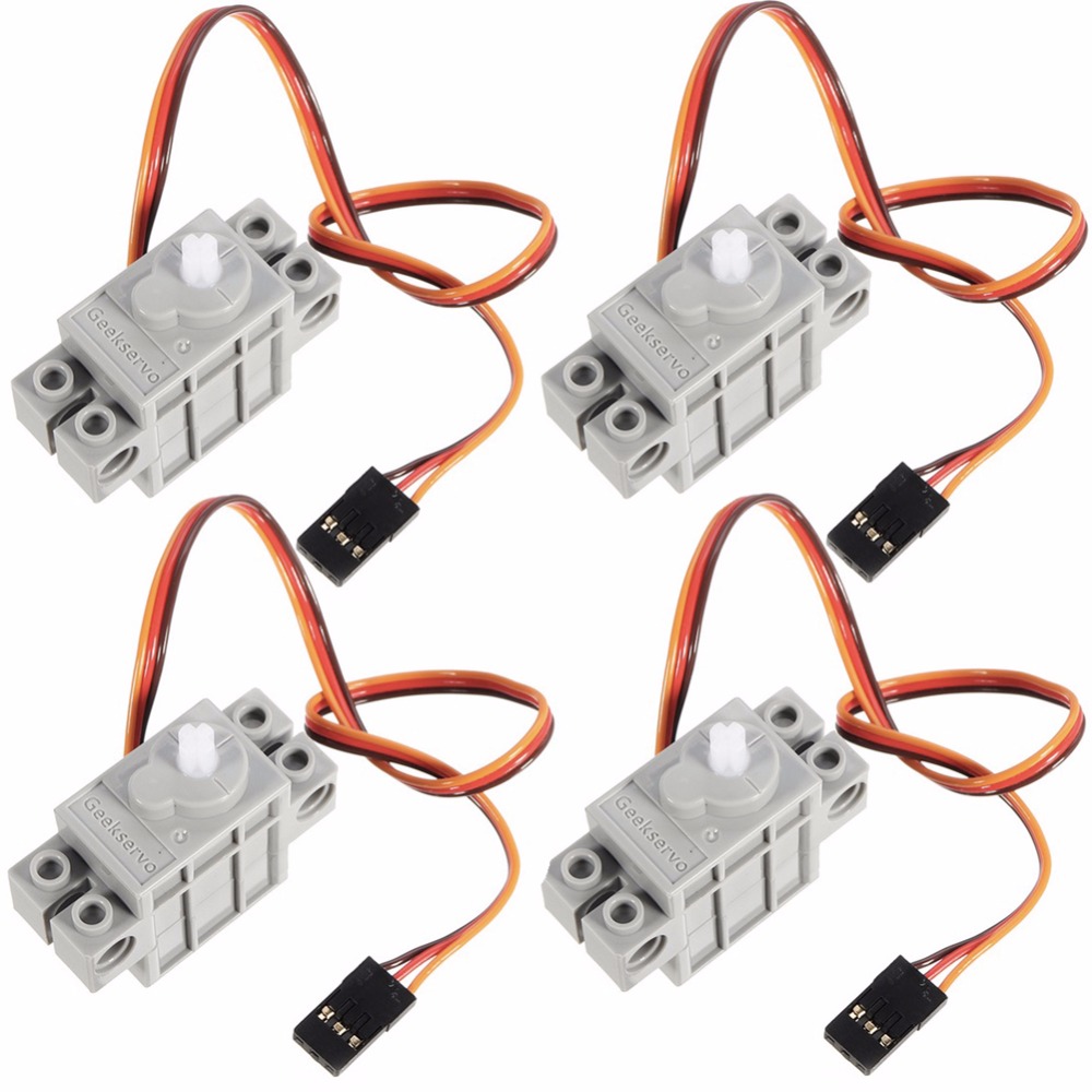 Kids Education Degree - 4Pcs 270 Degree Programmable Gray Geek