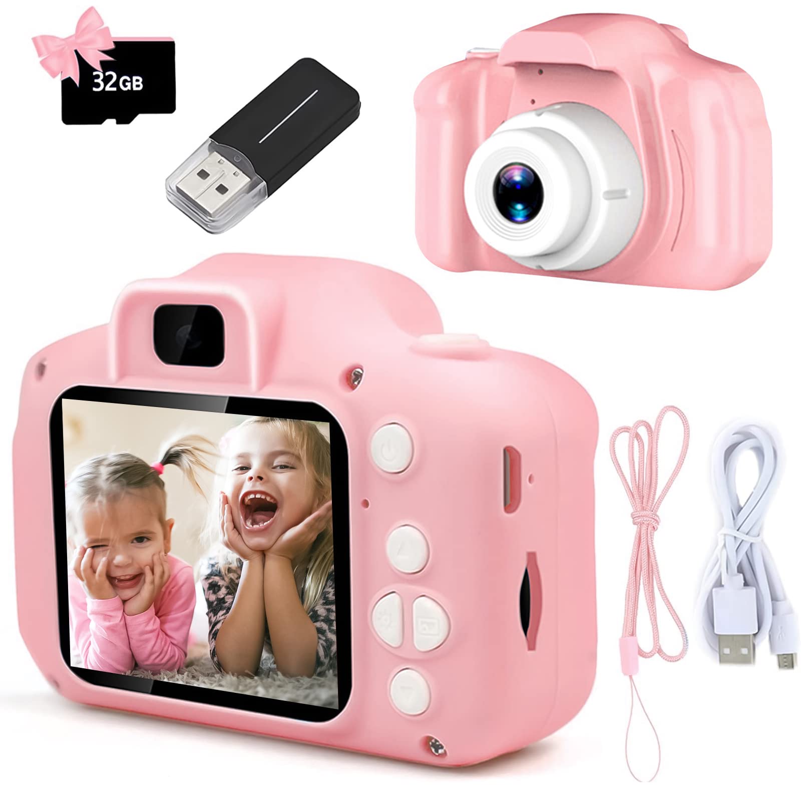 Kids Educational Videos - Kids Camera Toys Mini HD Digital
