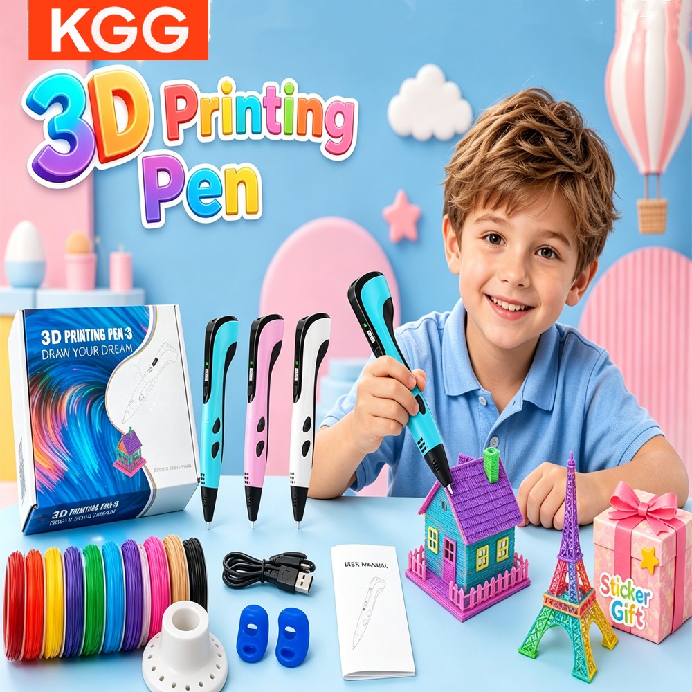 Kids Education Degree - Kids 3D Printing Drawing Pen with
