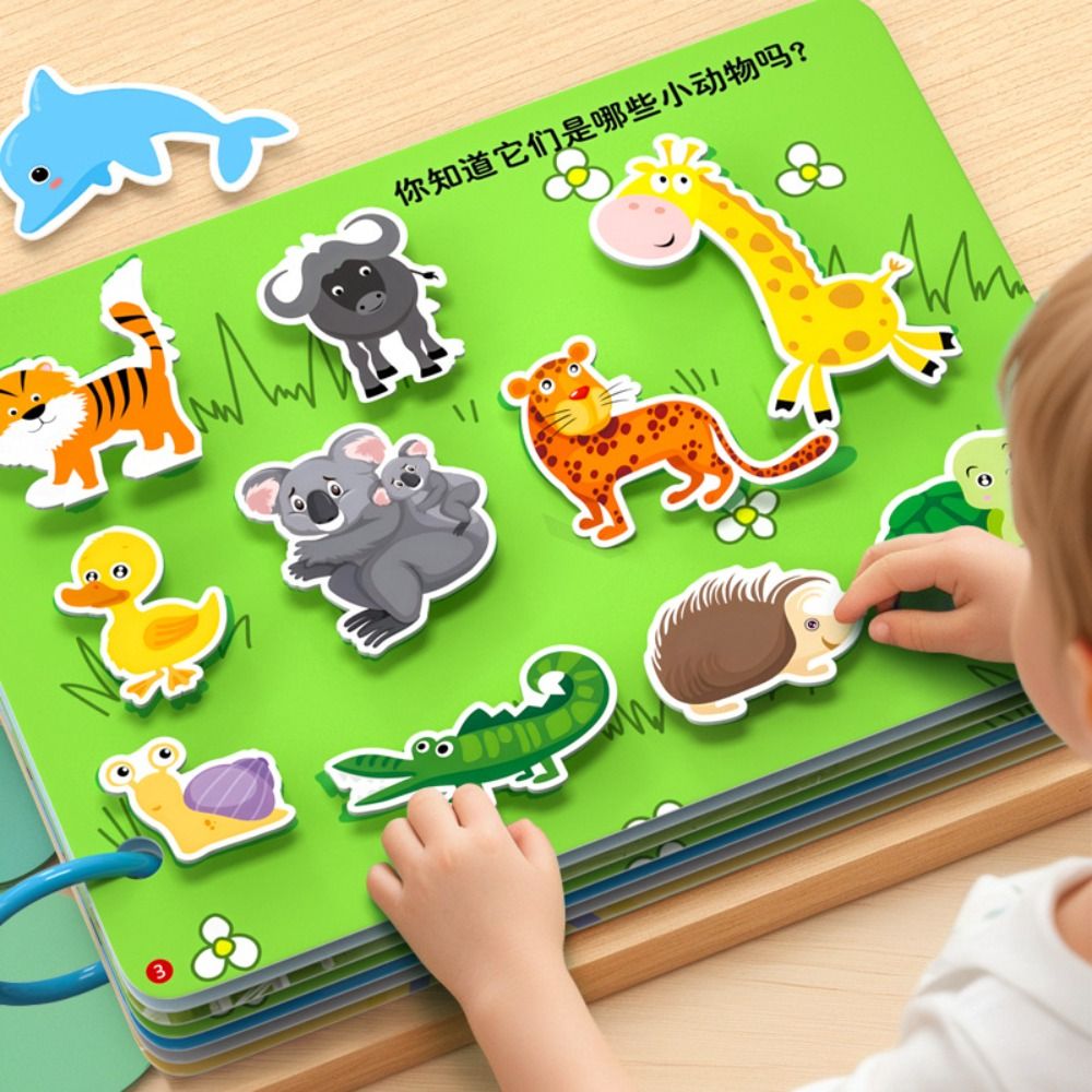 Kids Education Book - Durable 10 Pages Baby Tear Book