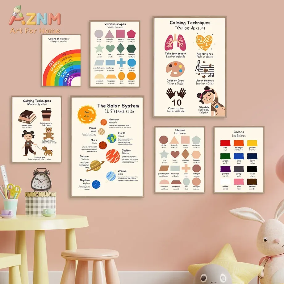 Kids Education System - AZNM Bilingual Spanish English Kids Educational