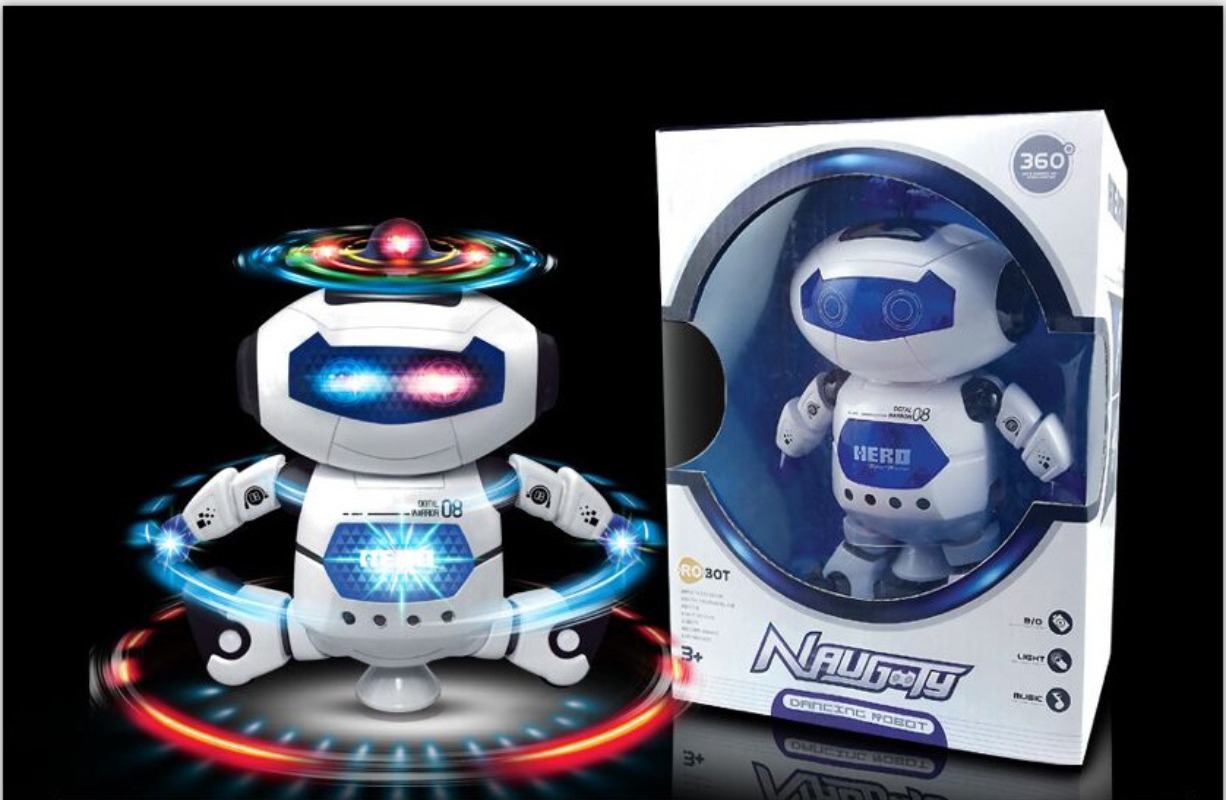 New space dancing electric rob - Kids Education Degree review and price