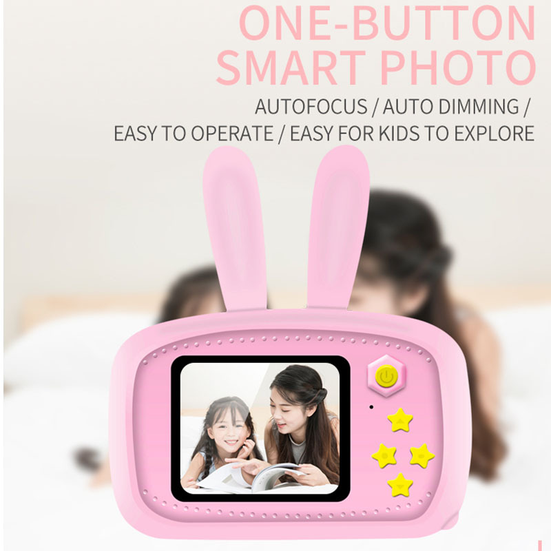 New Mini Cartoon Rabbit Camera - Kids Educational Videos review and price