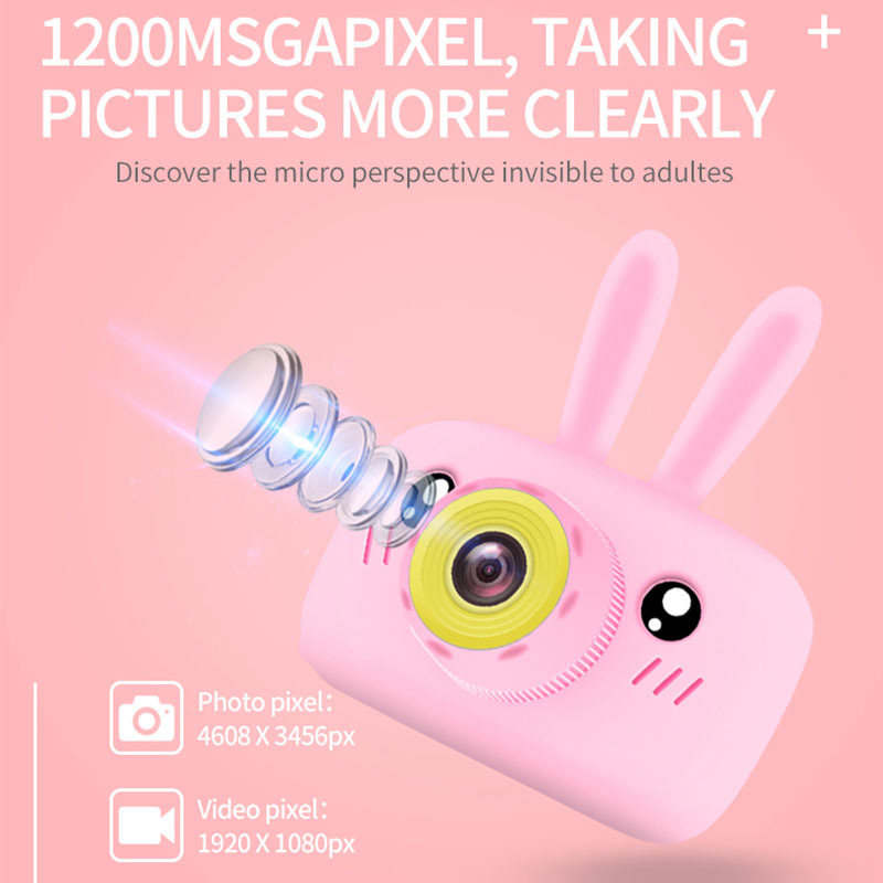 New Mini Cartoon Rabbit Camera - Kids Educational Videos review and price