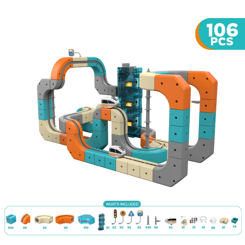 Magic Track Train toy Assemble - Kids Education Level review and price