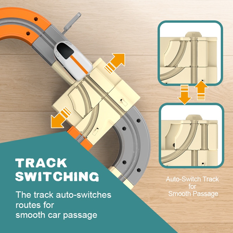 Magic Track Train toy Assemble - Kids Education Level review and price