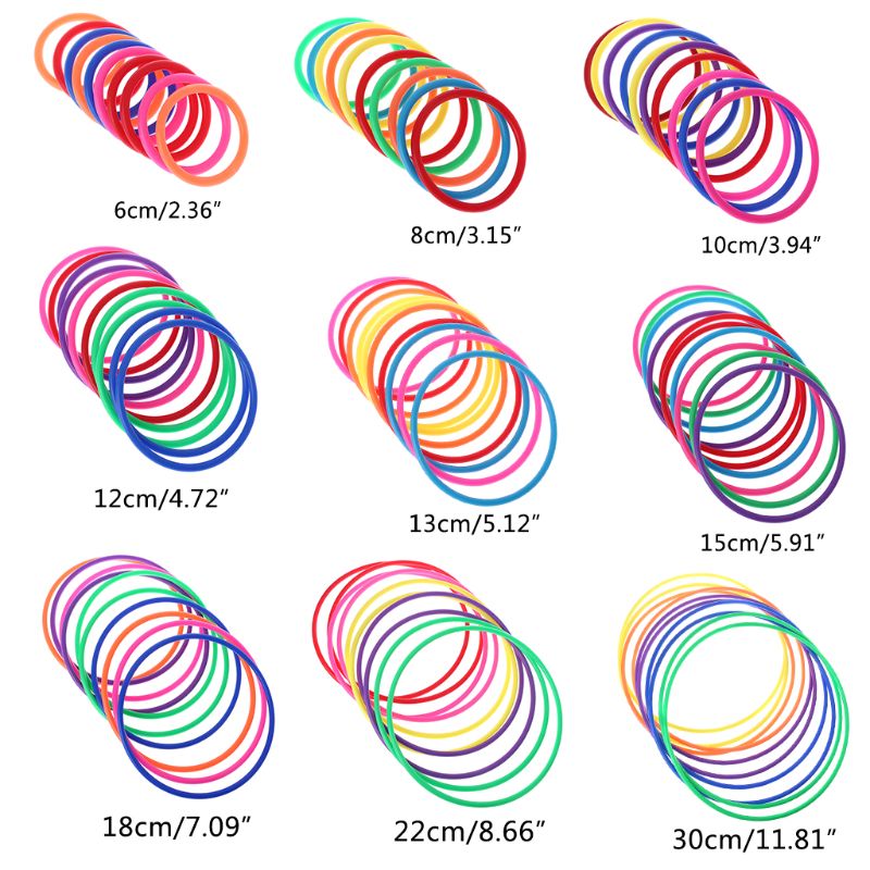 10 Pcs Plastic Toss Rings Targ - Kids Education Park review and price