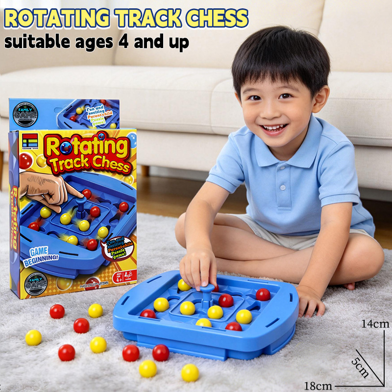 1 Set Rotating Track Board Gam - Kids Education Degree review and price