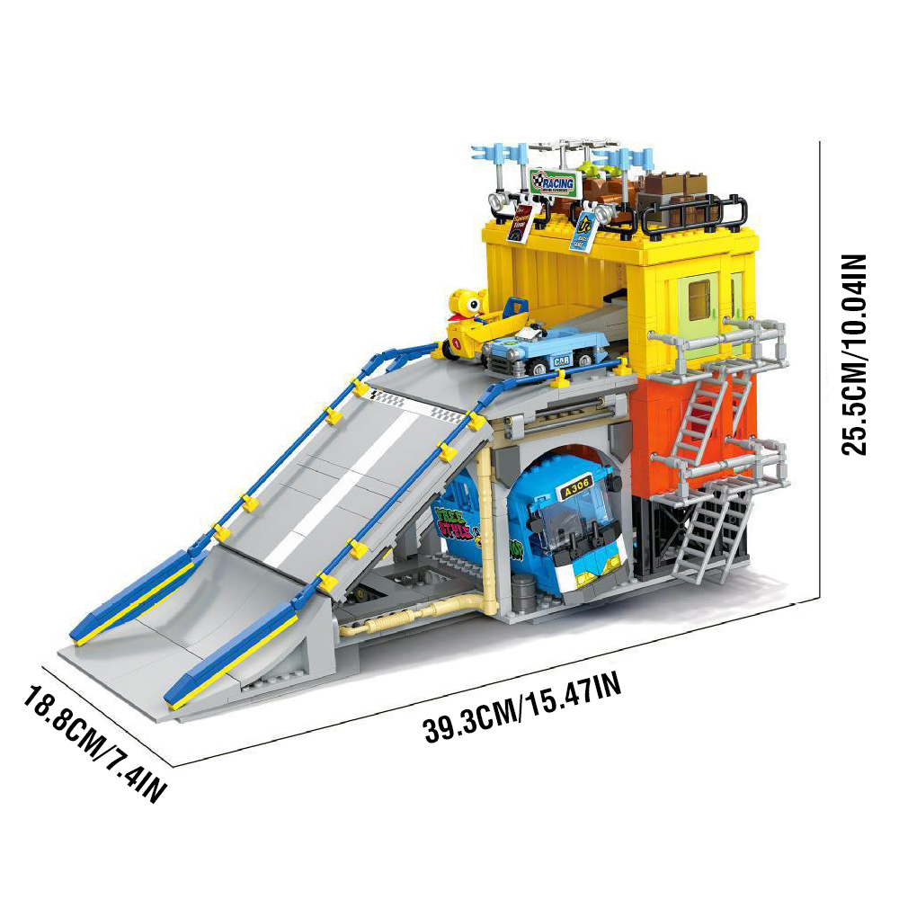 Roller Coaster Slope Building  - Kids Education Park review and price