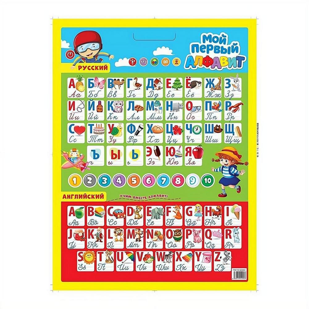 Russian Electronic Interactive - Kids Educational Posters review and price