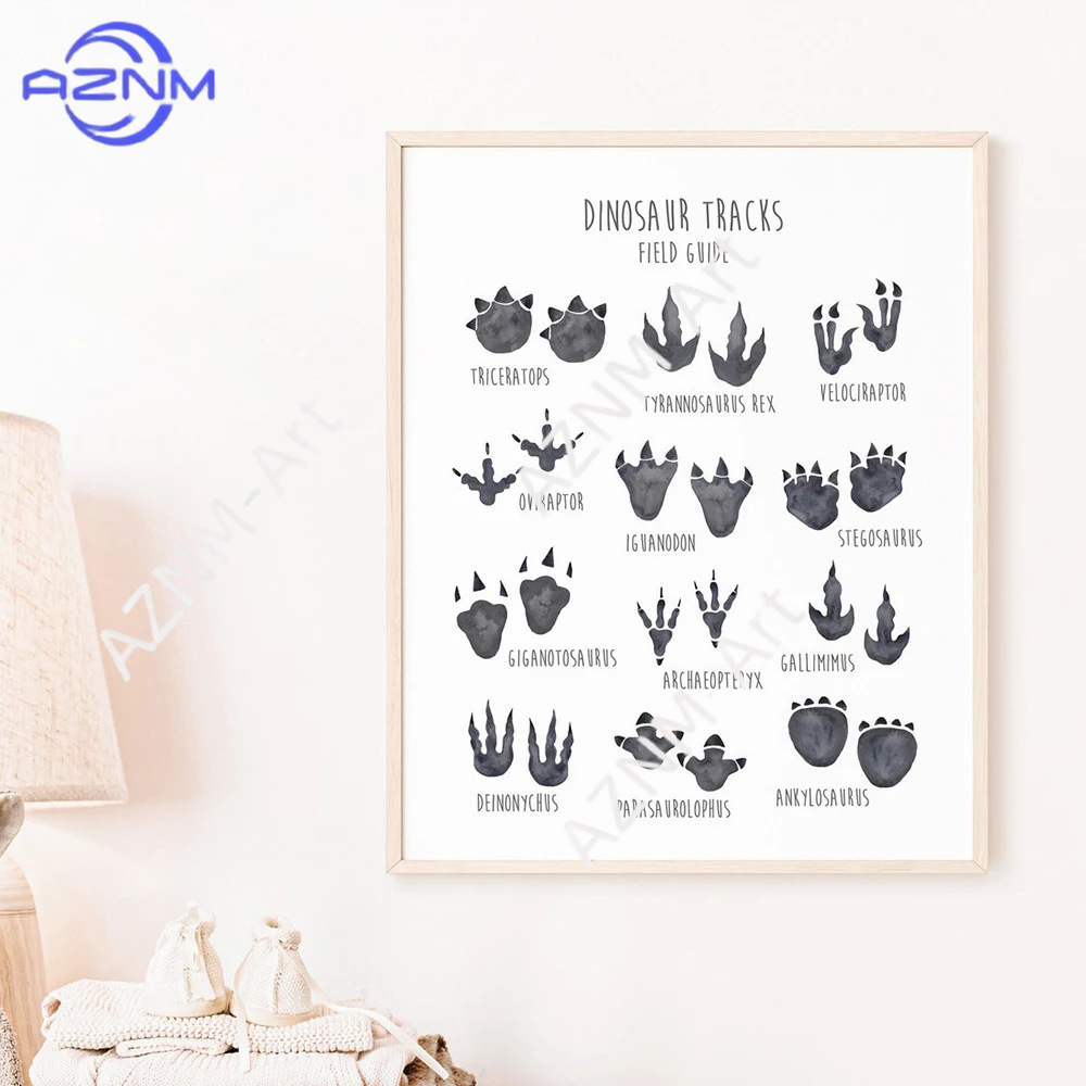 1/3PCS ，The cartoon dinosaur s - Kids Educational Posters review and price