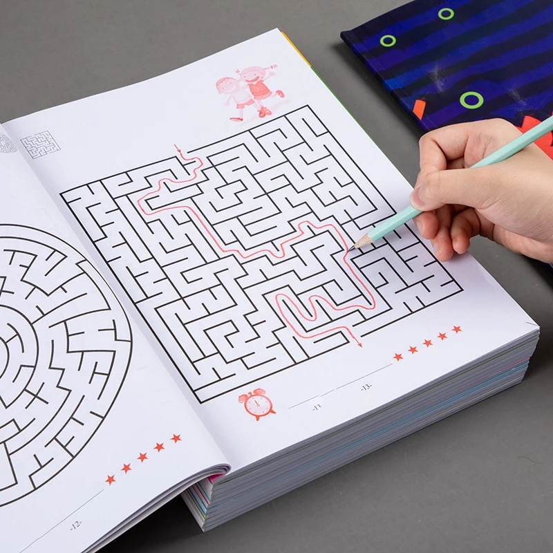 1/3Pcs Leveled Maze Challenge  - Kids Education Level review and price