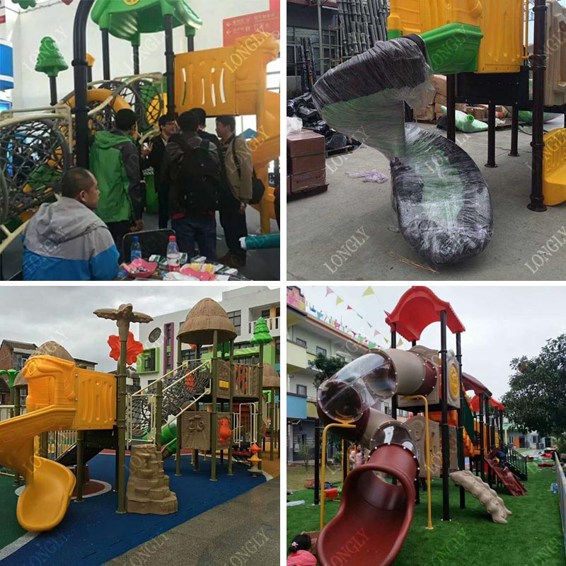 Castle Style Kids Slide for Ou - Kids Education Park review and price