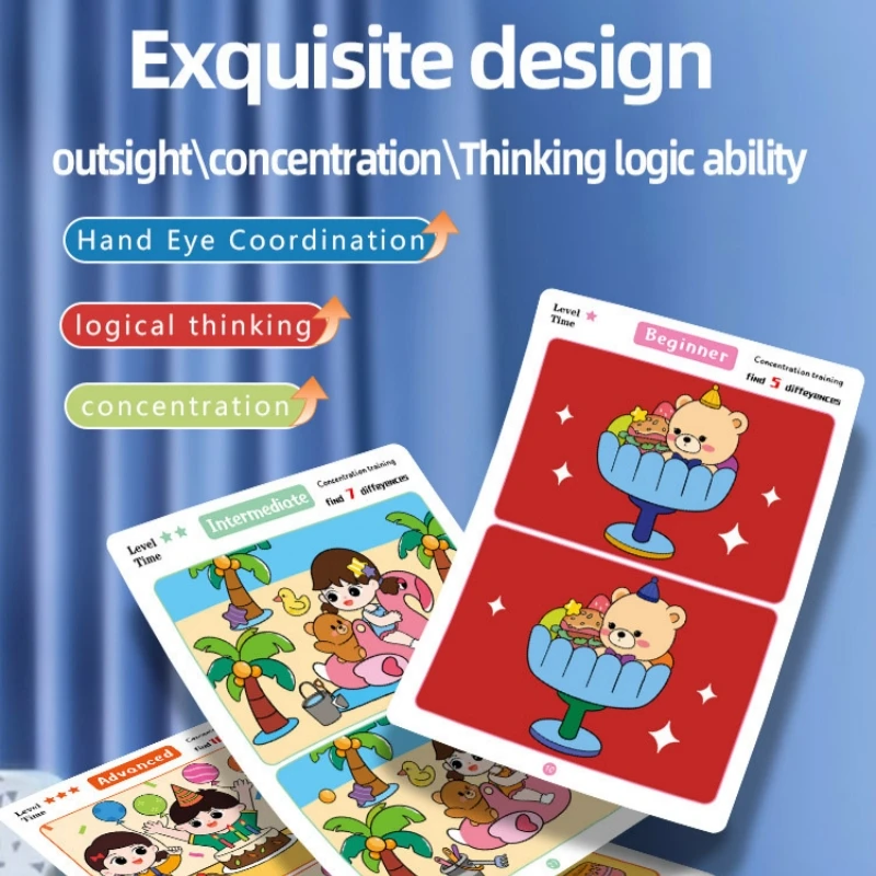 Find Differences Card Game Reu - Kids Education Level review and price