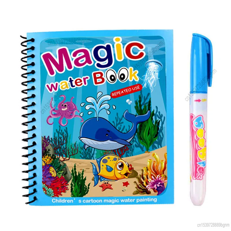 Cartoon Magic Water Painting C - Kids Education Book review and price