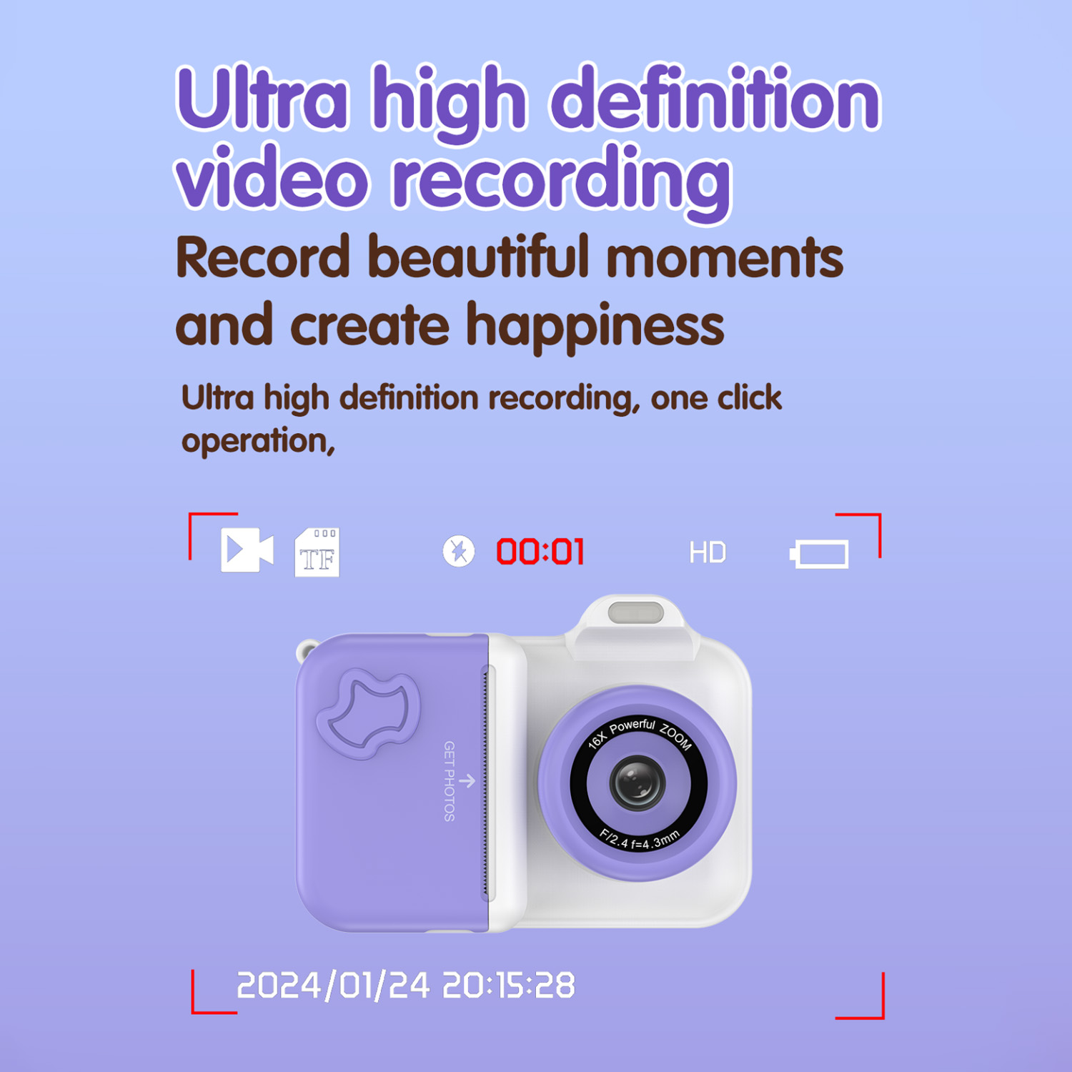 Children Digital Camera Instan - Kids Educational Videos review and price