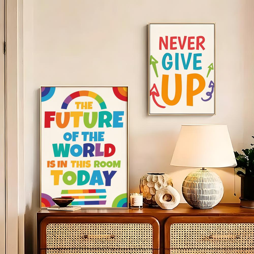 Positive Kid Classroom Wall Pi - Kids Educational Posters review and price