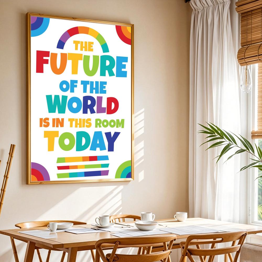 Positive Kid Classroom Wall Pi - Kids Educational Posters review and price