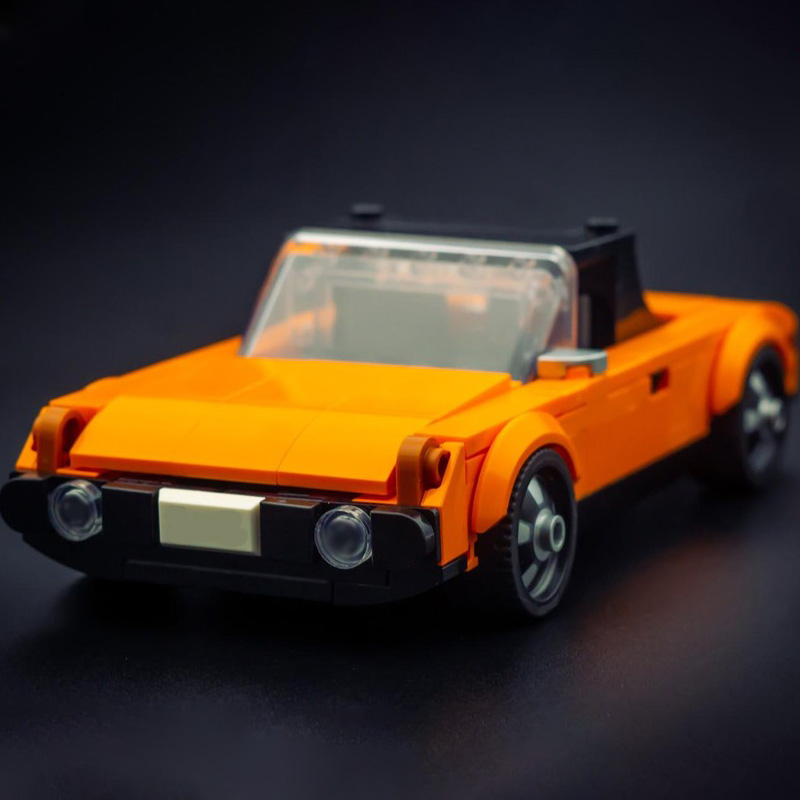 262 PCS Speed Hypercar 914 MOC - Kids Education Design review and price