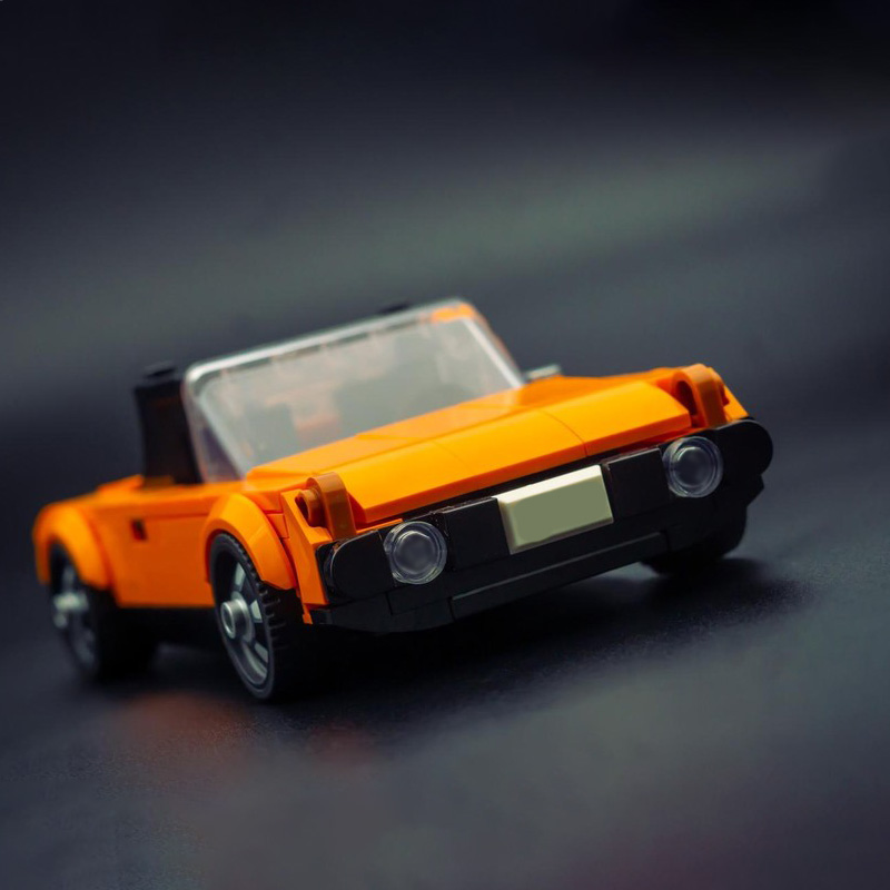 262 PCS Speed Hypercar 914 MOC - Kids Education Design review and price