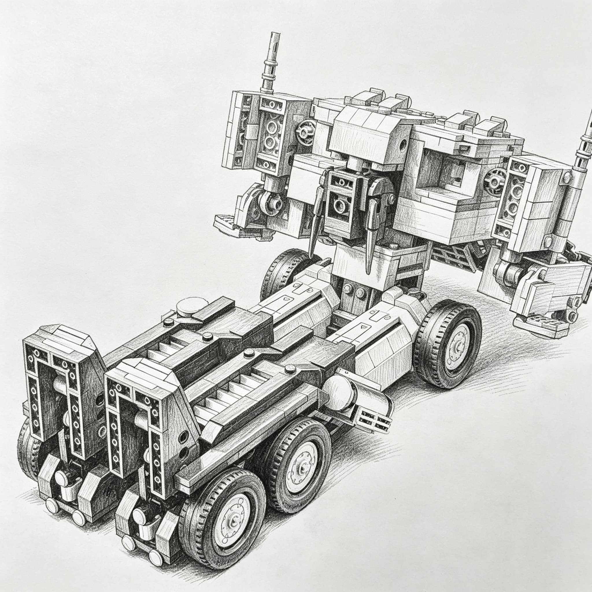 NEW 1:8 Scale 1508PCS Technica - Kids Education Design review and price