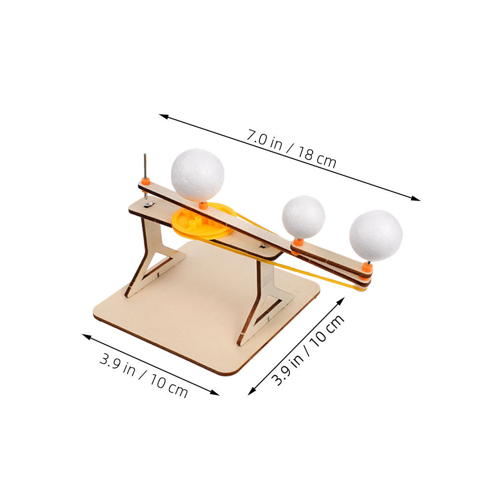 3Pcs Sun Earth Moon Wooden Sol - Kids Education System review and price