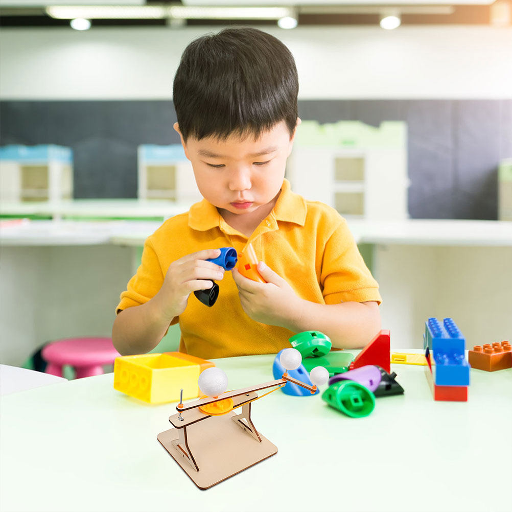 3Pcs Sun Earth Moon Wooden Sol - Kids Education System review and price