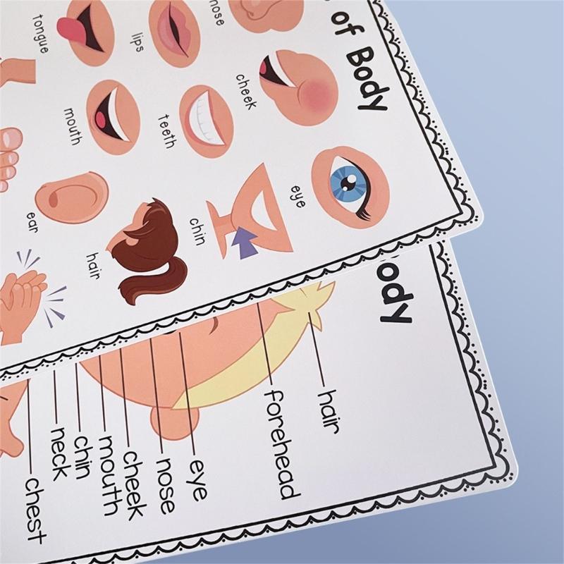 Colorful Educational Poster Te - Kids Educational Posters review and price
