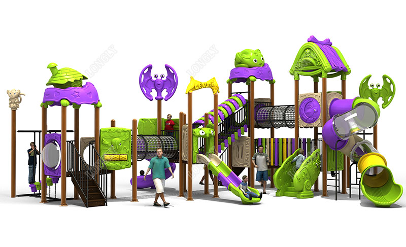 Newest Outdoor Playground Plas - Kids Education Park review and price