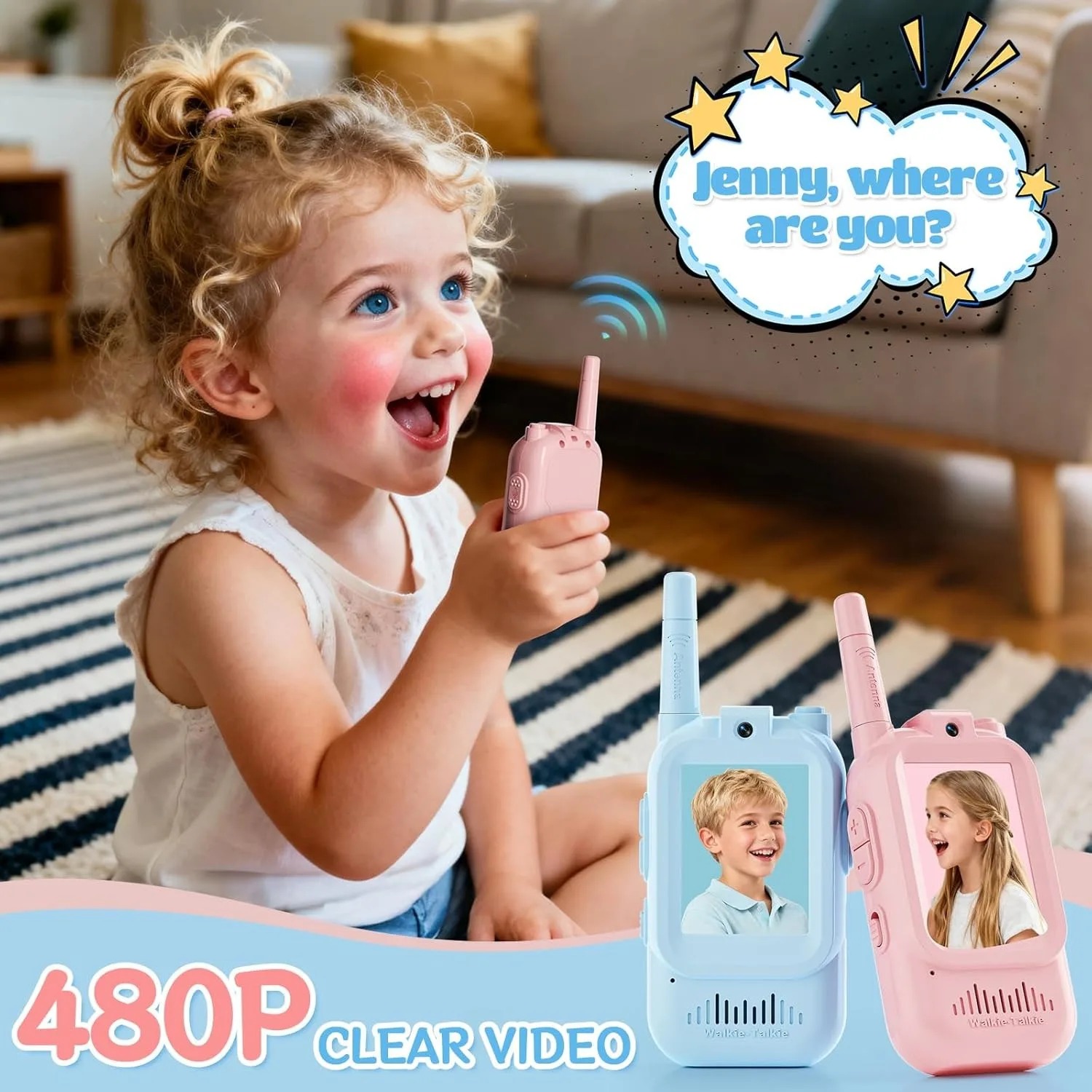Video Walkie Talkies for Kids  - Kids Educational Videos review and price