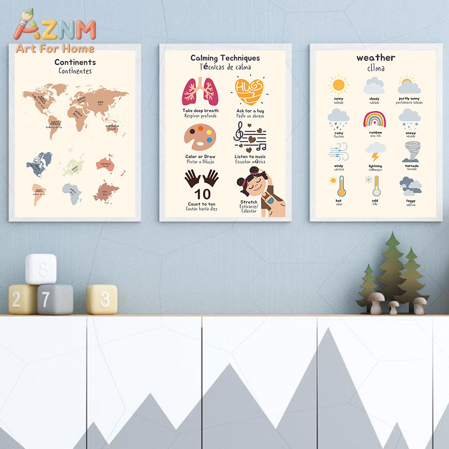 AZNM Bilingual Spanish English - Kids Education System review and price