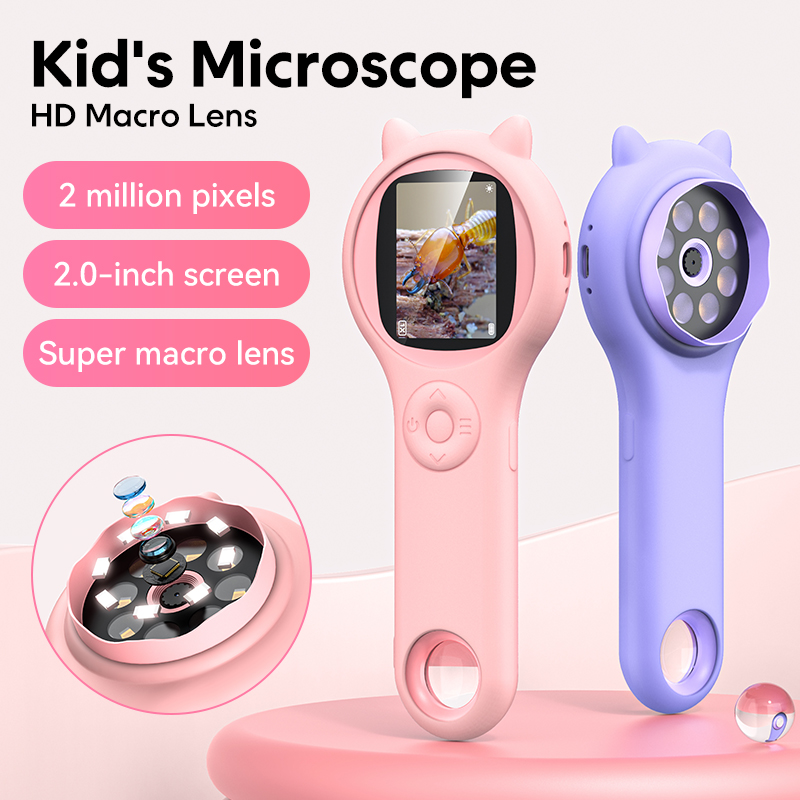Mini Kids Optical Microscope W - Kids Educational Videos review and price