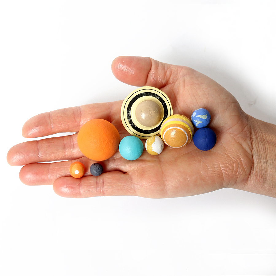 Hand-Painted Solar System Plan - Kids Education System review and price